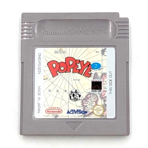 Popeye 2 - Cartridge - Gameboy Original (A Grade) (Genbrug)